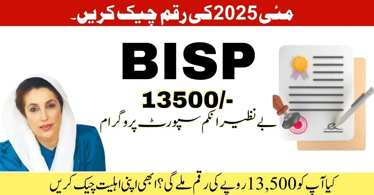 BISP 8171 May 2025 Payment – Complete CNIC Check Eligibility Guide