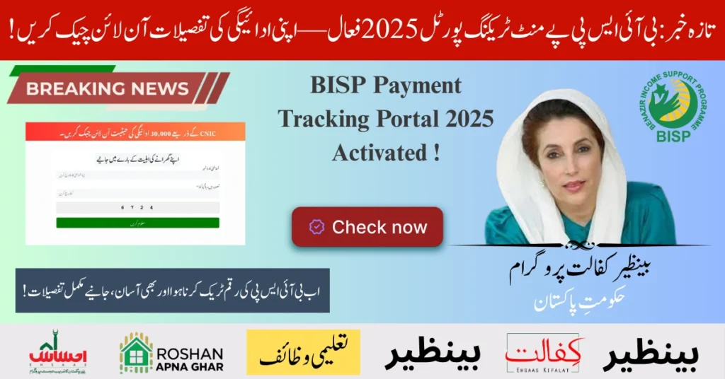 BISP Payment Tracking Portal 2025